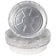 thumbnail image 5 of Matsuzay 50 piezas de sartenes de papel de aluminio, bandejas redondas para asar freidora, bandejas de molde, contenedores de recalentamiento, No.02 2Conjunto, 5 of 6