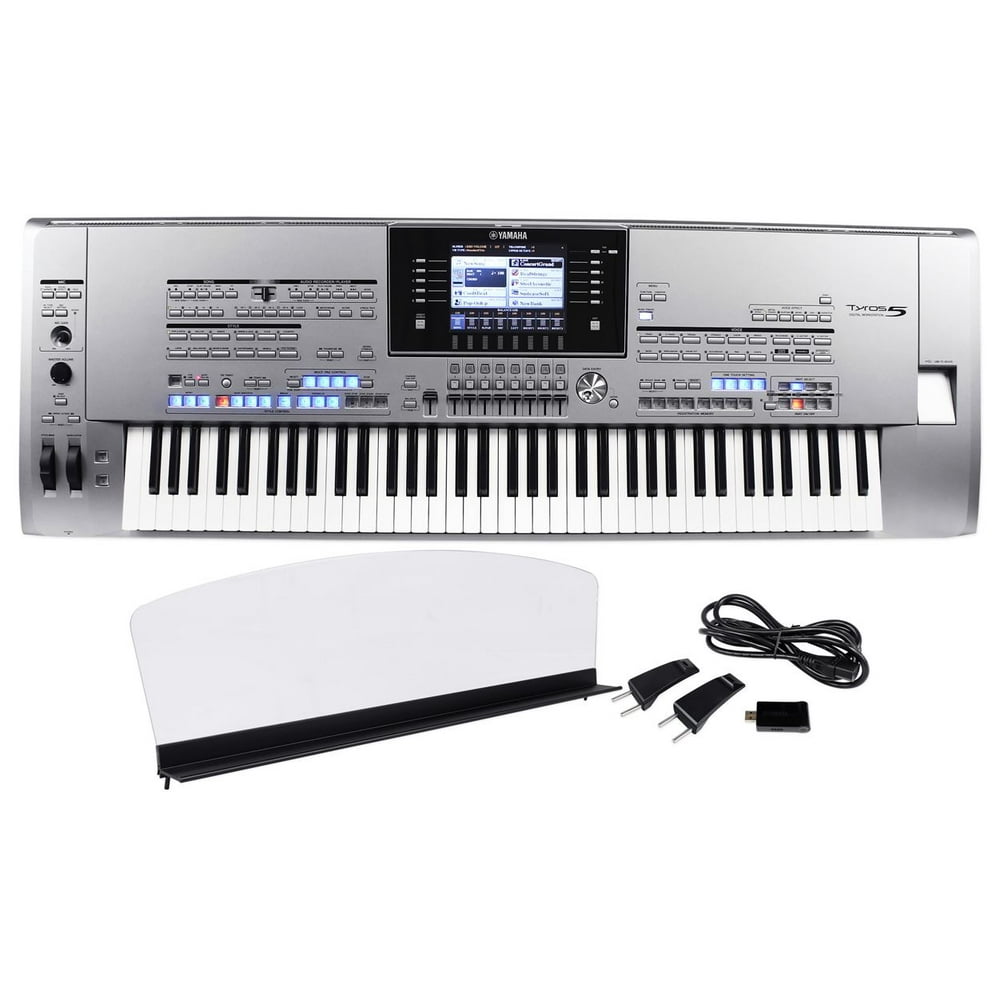 Yamaha TYROS 5 76 Key Flagship Arranger Keyboard Workstation TYROS5