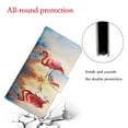 thumbnail image 4 of Feishell Colorful Pattern Wallet Case for Samsung Galaxy A54 5G 6.4 inch,for Women Men,Shockproof Magnetic Clasp Flip Stand Credit Card Slots Phone Case with Wrist Strap,Flamingo, 4 of 7