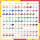 thumbnail image 2 of Marcadores acrílicos Arrtx 120 Anime Series para Rock Glass Wood, 2 of 7