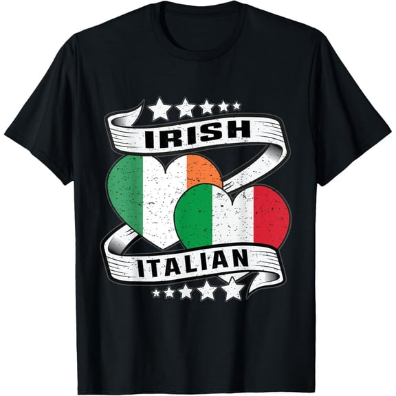 Half Irish Half Italian shirt kids, Irish Italian Flag T-Shirt