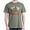 Military Green, variant on - Spooky Smiles And Sweet Treats Halloween Design Men's Value T Shirt - Men's Classic Graphic Cotton T-Shirt
