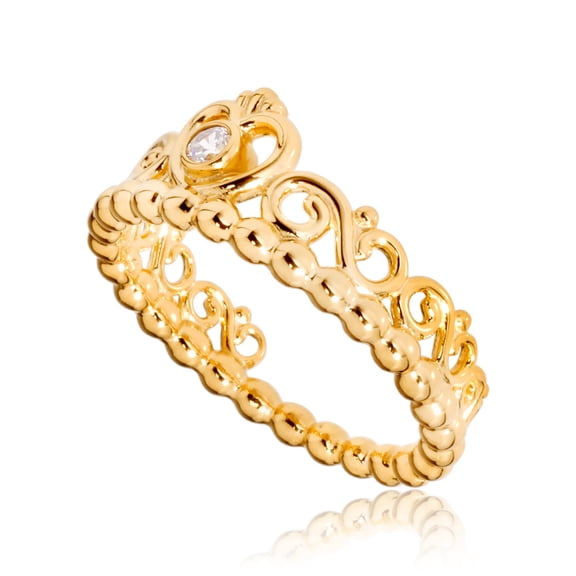 PANDORA Princess Tiara Crown Ring - 167158CZ-52