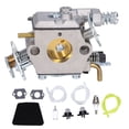 thumbnail image 3 of Juego De Carburador, Exquisitos Accesorios De Carburador De Repuesto De Aluminio Para Motosierra Para 2150LE Para 2155 OTVIAP Carburetor Set, 3 of 8