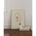 thumbnail image 5 of HAUS AND HUES Female Figure Wall Art Line Drawing - Single Line Drawing Wall Art, Minimalist Woman Art Print Line Art Wall Decor Silhouette Lipstick (24x36 Framed Beige), 5 of 6