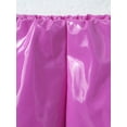 thumbnail image 7 of Alvivi Women's Glossy PVC Leather Mini Skirt Solid Color Bodycon Short Pencil Skirts Dark Pink M, 7 of 7