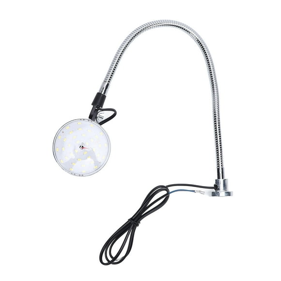 Luz de la Tienda Magnética, Abdominales de Cuello de Cisne Flexible De 360 y Lámpara de Mácina LED de Luz Blanca de Acero de Acero de Acero de Aleación Para El
