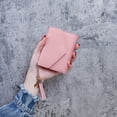 thumbnail image 2 of Small Wallet for Woman,Slim Purse Small Synthetic Leather Wallet with Card Holder Zipper Coin Purse for Ladies,Pink, 2 of 4