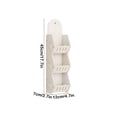 thumbnail image 4 of Bathroom Wall Mounted Storage Rack 3-Tier PVC Organizer for Shower, Laundry, and Bedroom Space-Saving Shelves, 4 of 7