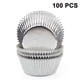 thumbnail image 1 of Juego de 100 piezas de moldes para muffins, moldes de papel para cupcakes y mini forros para cupcakes, 1 of 5