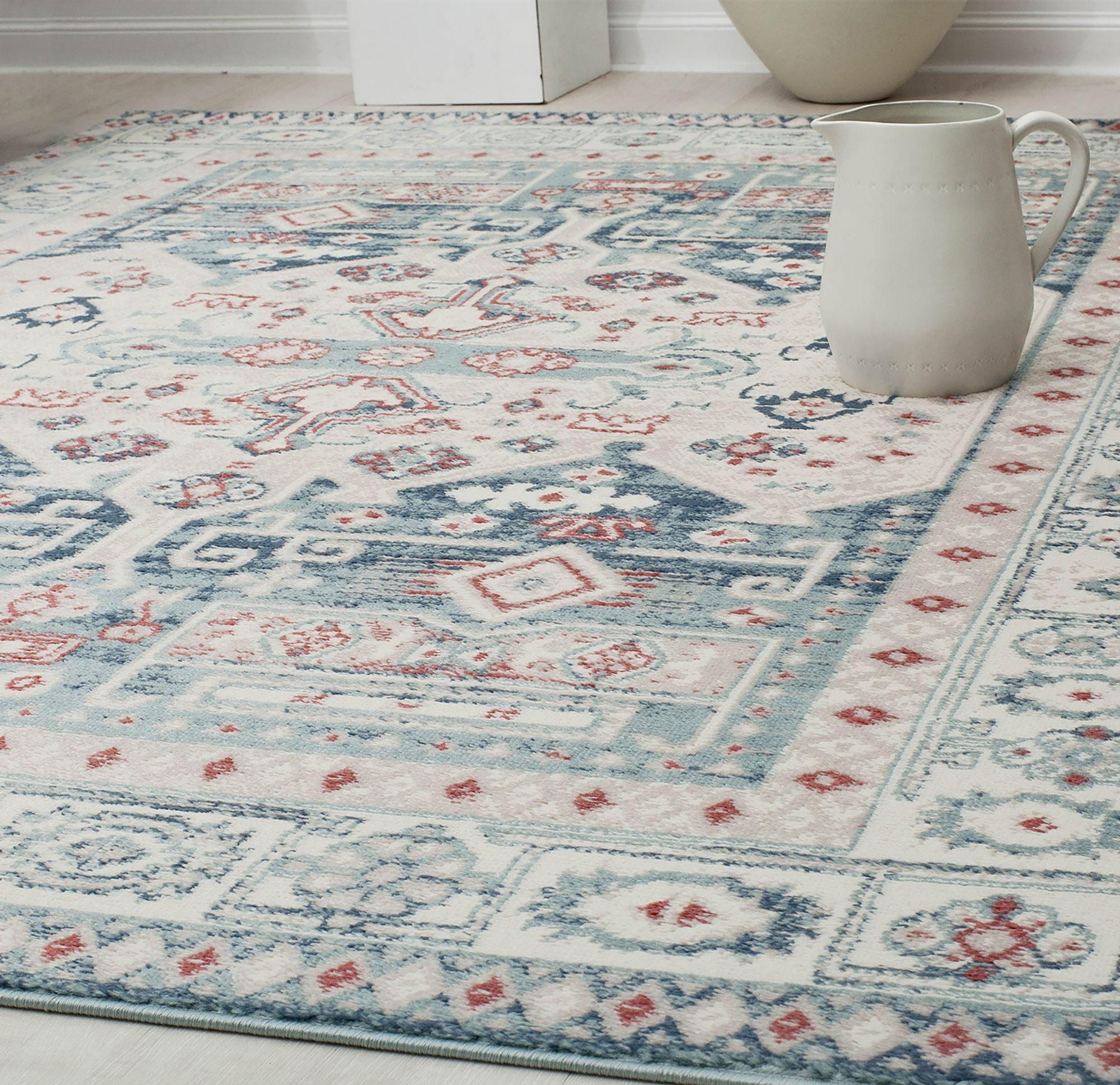 Rugs America Gallagher GL60B Cypress Koti Vintage Transitional Area Rug, 5'3"x7'