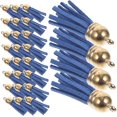 thumbnail image 1 of Borlas de Cuero para Manualidades 100 Piezas, Accesorios para Llaveros y Bisutería, Color Azul Marino, Versátiles para Crear Pendientes y Adornos, Adecuado para Bricolaje, 1 of 5