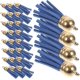 thumbnail image 1 of Borlas de Cuero para Manualidades 100 Piezas, Accesorios para Llaveros y Bisutería, Color Azul Marino, Versátiles para Crear Pendientes y Adornos, Adecuado para Bricolaje, 1 of 5