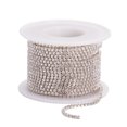 thumbnail image 1 of Shisuyan Jewelry Making Chain Crystal Rhinestone Close Chain Clear 1Set 2.0Mm, 1 of 7