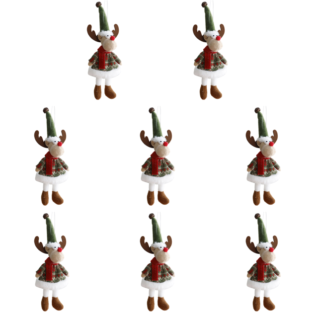 Adorno Muñeca para Navidad Hecho A Mano Del (alce)