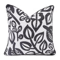 thumbnail image 4 of Michael Amini Uptown Downtown Ardent 20" Throw Pillow in Black/White in Set of 2, 4 of 11