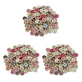 thumbnail image 3 of QualitChoice 100 Pieces Wood Buttons Clothes Sewing Knitting Quilting Crafting Button Scrapbooking Needlework Clothing Decoration 1 3Set, 3 of 6