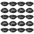 thumbnail image 1 of Uxcell Paquete de 20 Respiraderos Circulares de Soffit, 29mm/1.14 Pulgadas Respiraderos Redondos de Acero Inoxidable con Rejilla para Baño Hogar/ Oficina/Cocina/Armario/Guardarropa [Negro], 1 of 7