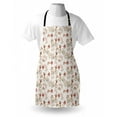 thumbnail image 3 of Floral Apron Nostalgic Romance with Bikes Baskets Full of Poppy Flowers Baskets Love Birds Spring, Unisex Kitchen Bib Apron with Adjustable Neck for Cooking Baking Gardening, Multicolor, by Ambesonne, 3 of 3