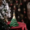 thumbnail image 6 of Mecorevxz Christmas Decorations Christmas Tree Shaped Christmas Scented Candles Green Candles for Home Décor,Christmas Gifts(Green), 6 of 7