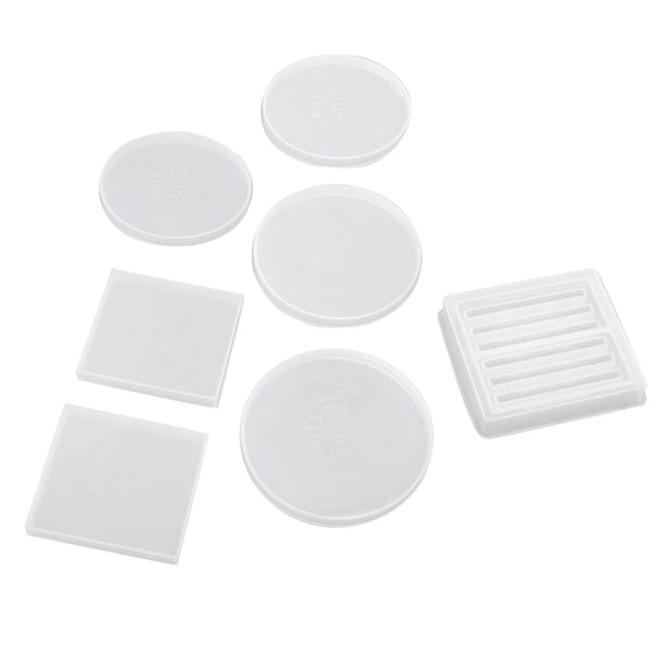 Moldes De Resina Epoxi, Diseño único, Molde De Silicona Suavizante Reutilizable, Fácil Desmoldar, Elástico Brillante Para Soportes De Almacenamiento De Bricolaje Para Hacer OTVIAP Resin Molds Silicone