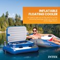 thumbnail image 2 of Intex 58821EP Inflatable Mega Chill II 72 Can Beverage Cooler Float w/ Lid, 2 of 6