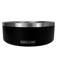 thumbnail image 4 of Plato para Mascota Kelvin Negro de Acero Inoxidable 946 ml, 4 of 5