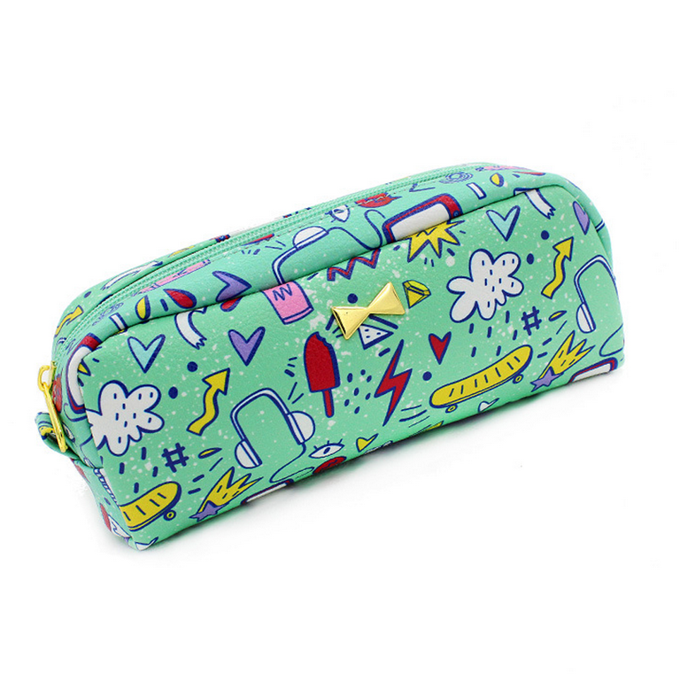 تسوق Cute Cat Pocket School Cosmetic Make Up Pencil Pen Organizer Bag Case  Pouch اونلاين