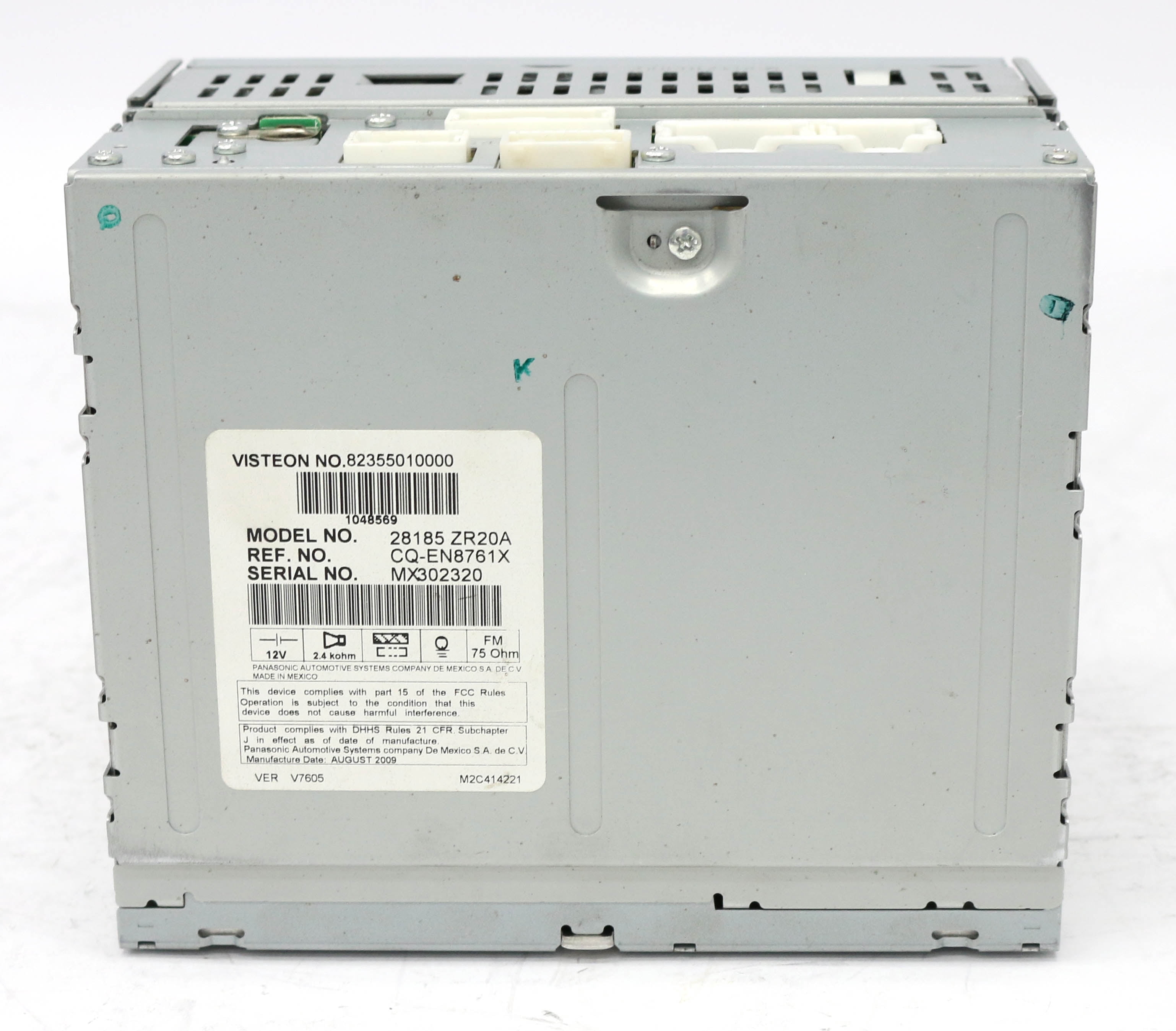 Restored 2008-2012 Nissan Titan Receiver AM FM mp3 w 6 Disc CD 28185ZR20A (Refurbished)