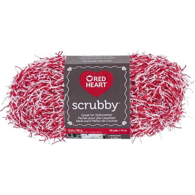 Red Heart Scrubby Yarn Choose Color