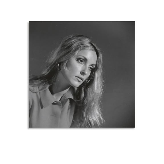 Actresses Who Died Too Young Sharon Tate Retro Poster Wall Art Poster Gifts Bedroom Prints Home Decor Hanging Picture Canvas Painting Posters 16x16inch(40x40cm)