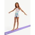 thumbnail image 2 of Justice 8FT Folding Gymnastics Balance Beam, Vinyl Material, Lavender, 2 of 5
