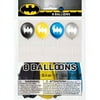 12inch Batman 2 Sided Latex Balloons (8 Pack)