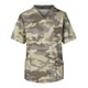 thumbnail image 1 of Men's Short Sleeve V Neck Camouflage Print Chest Pocket Carer Top 2XL, 1 of 3