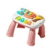thumbnail image 4 of Mesa de actividades para bebés, juguete de piano, juguete sensorial para regalos de Navidad, edad 3, 4, 5 y 6 Rosa, 4 of 9