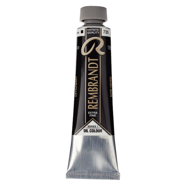 Pintura Al Oleo Rembrandt 40Ml Royal Talens negro 400 ml