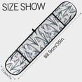 thumbnail image 3 of Dailycode Double Sided Oven Mitt with Loop Heat Resistant Kitchen Long Potholders 7" x 35" Snowdrops Flowers, 3 of 6