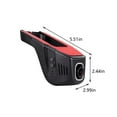 thumbnail image 3 of Special Buy, Mini Android Recorder, Adas Hidden Camera, 1080P Full Hd, Night Vision, Usb Recording, for Driving, Car Security, Dash Cam, Vehicle Monitoring, Auxiliary Device | Plastic, Black, 3 of 9