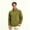 Army Green, variant on ClodeEU Men’s Full Zip Jacket with Long Sleeve, Midweight Stand Collar Outerwear Jackets Coats,Big and Tall ,Size S-3XL