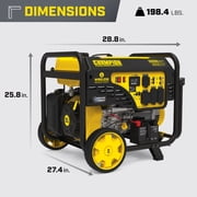 Champion Power Equipment 8000-Watt Wireless Remote Start Home Backup Portable Generator with CO Shield®