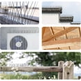 thumbnail image 7 of Bird Spikes with Stainless Steel Base, Durable Bird Spikes Arrow Pigeon Spikes Fence Kit for Keeping Small Bird, Crows and Woodpeckers Away, Covers 11 feet, 7 of 7