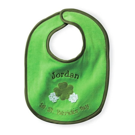 Personalized Baby's First St Patrick's Day Bib