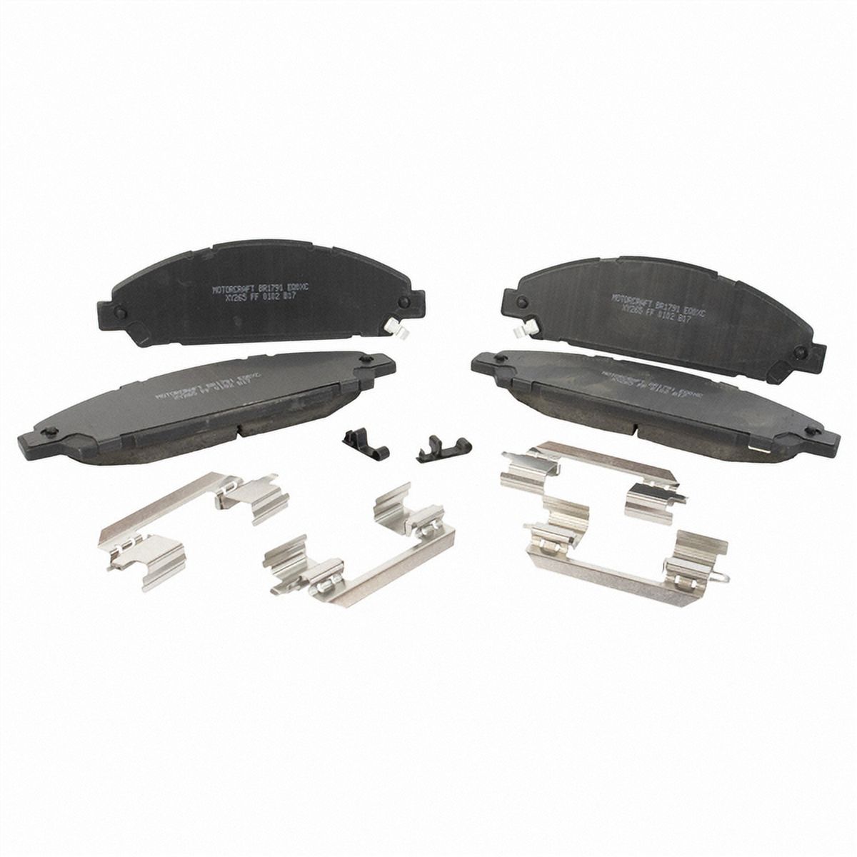 Motorcraft BR-1791 Disc Brake Pad Set for Ford Mustang: 2015