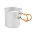 thumbnail image 2 of Taza plegable para acampar,Taza de camping de 150 ml con asas plegables para picnic,Taza de café para acampar,taza de viaje para senderismo,café,Taza de aluminio portátil para, 2 of 8