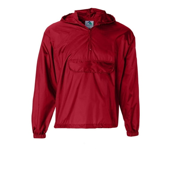 Men's Pullover Jacket In A Pocket M Red