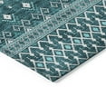 thumbnail image 4 of Addison Rugs Chantille Indoor/Outdoor Transitional Boho Teal Washable Rectangle Rug, 1'8" x 2'6", 4 of 6