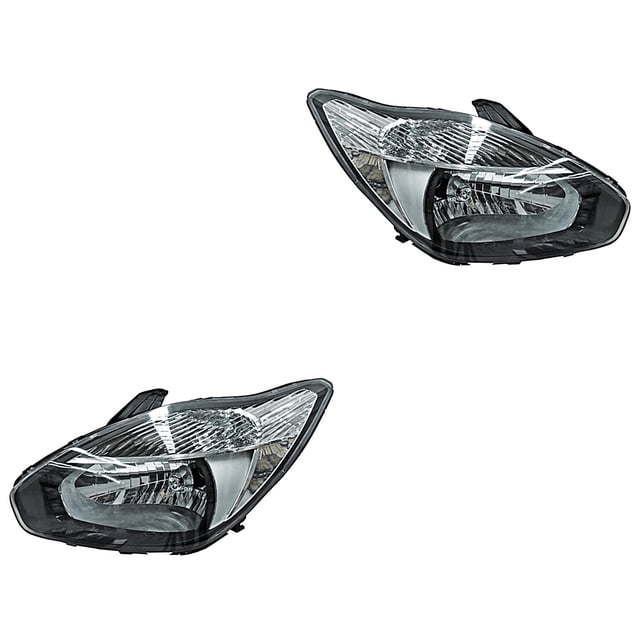 Par de Faros TYC Ikon 2012 A 2013 Ford