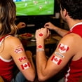 thumbnail image 3 of Disposable Football Match Flag Temporary Tattoos, 3 of 5