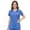 Ceil Blue, variant on Scrub Tops for Women Soft Stretch V-Neck Medical Scrub Top with Pockets, Medium, Ceil Blue