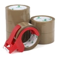 thumbnail image 1 of Cinta de embalaje BOMEI PACK, color marrón, 48 mm x 55 m, con dispensador, 6 rollos, 1 of 6